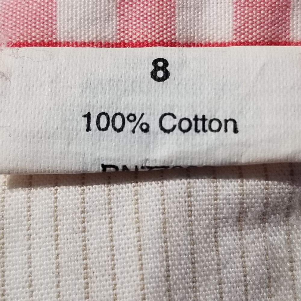 J.Crew Sonoma Gingham sz 8 red and white shorts - Picture 2 of 8